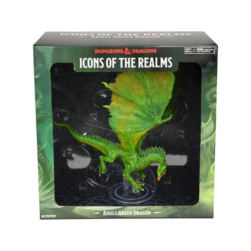Wizards of the Coast - Dungeons and Dragons - Icons of the Realms - Adult Green Dragon