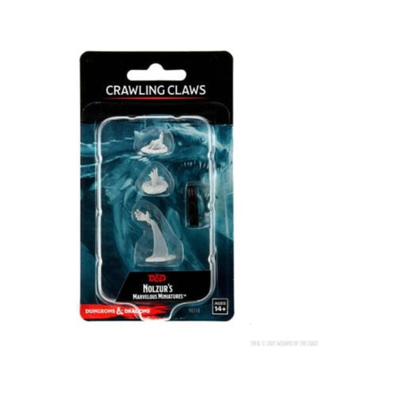 Wizkids - Dungeons and Dragons - Unpainted Miniature - Nolzurs Marvellous Miniatures - Crawling Claws - 90318