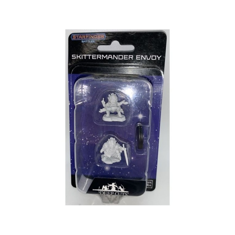 Wizkids - Starfinder - Unpainted Miniature - Deep Cuts - Skittermander Envoy - 90337