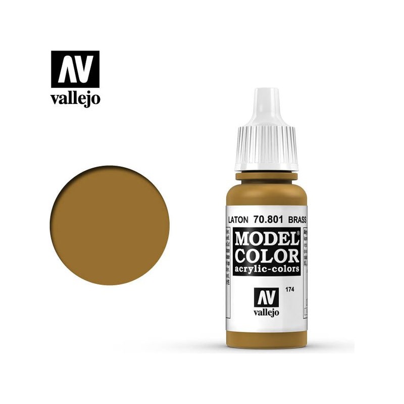 Acrylicos Vallejo - Brass - 70 801
