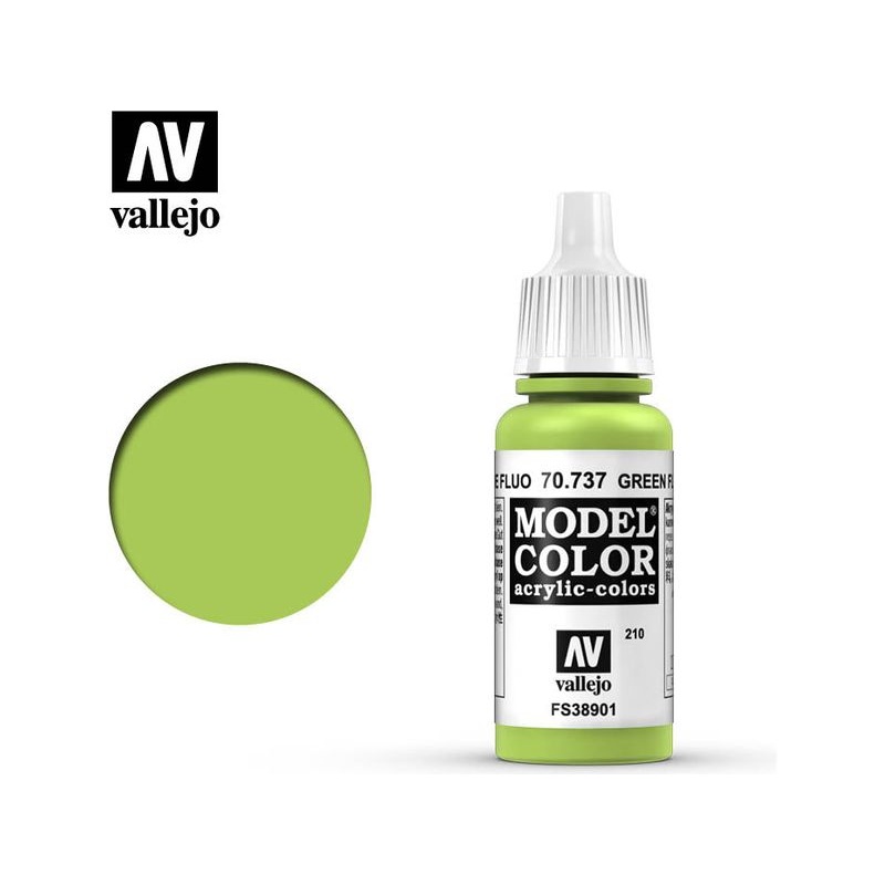 Acrylicos Vallejo - Fluorescent Green - 70 737