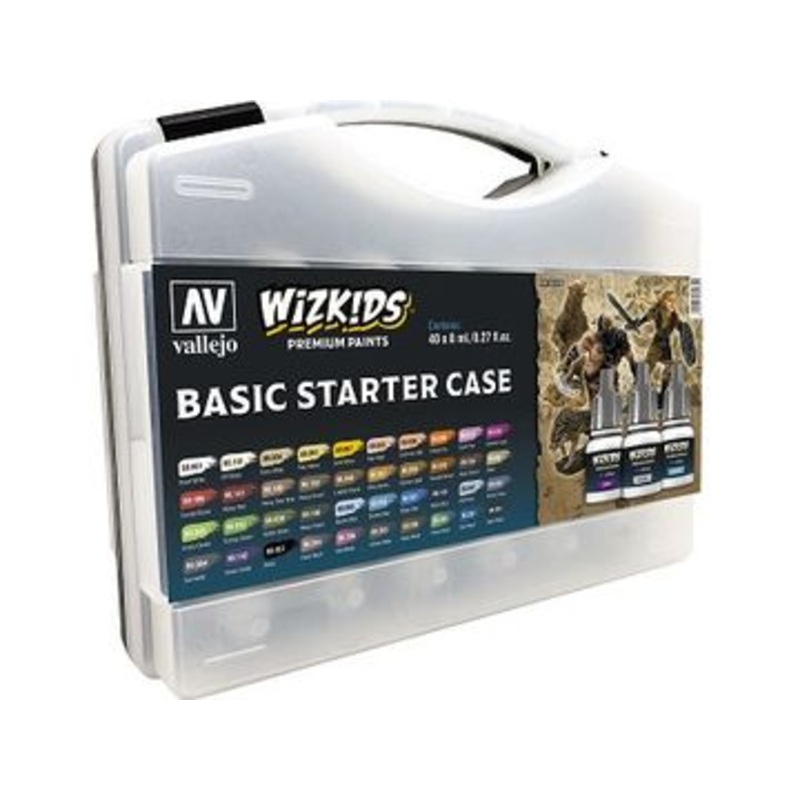 Acrylicos Vallejo - Wizkids - Basic Starter Case