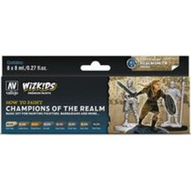 Acrylicos Vallejo - Wizkids - Champions of The Realm - Premium Set