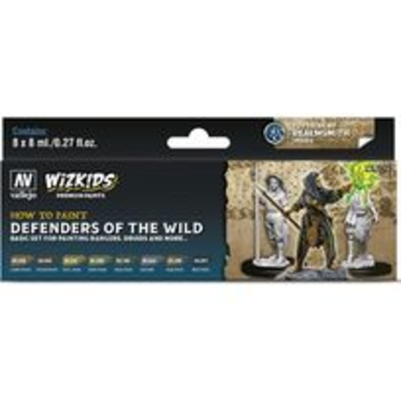 Acrylicos Vallejo - Wizkids - Defenders of the Wild - Premium Set