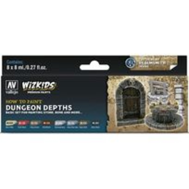 Acrylicos Vallejo - Wizkids - Dungeon Depths - Premium Set