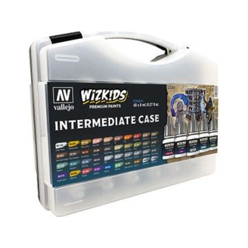 Acrylicos Vallejo - Wizkids - Intermediate Case