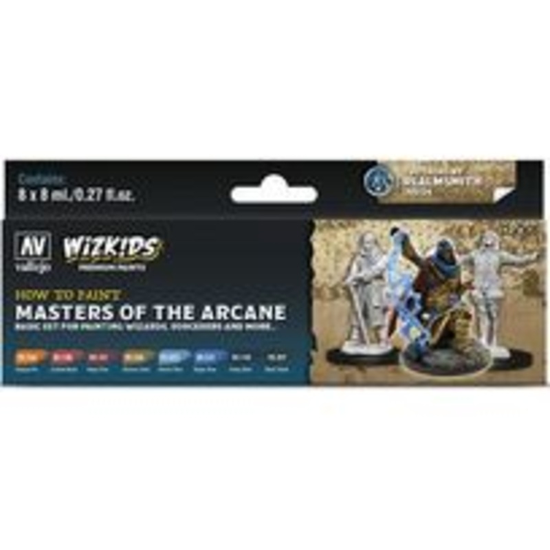 Acrylicos Vallejo - Wizkids - Masters of The Arcane - Premium Set