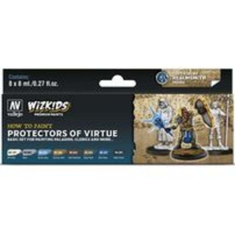 Acrylicos Vallejo - Wizkids - Protectors of Virtue - Premium Set