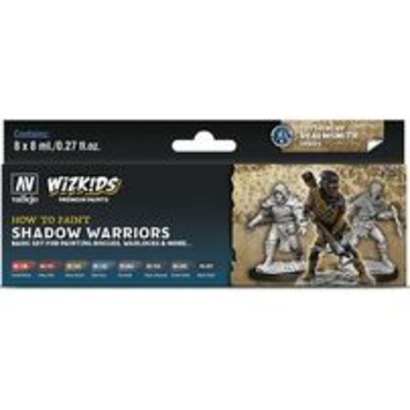 Acrylicos Vallejo - Wizkids - Shadow Warriors - Premium Set