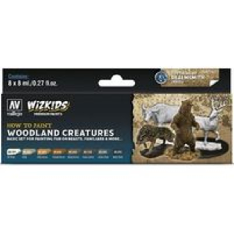 Acrylicos Vallejo - Wizkids - Woodland Creatures - Premium Set