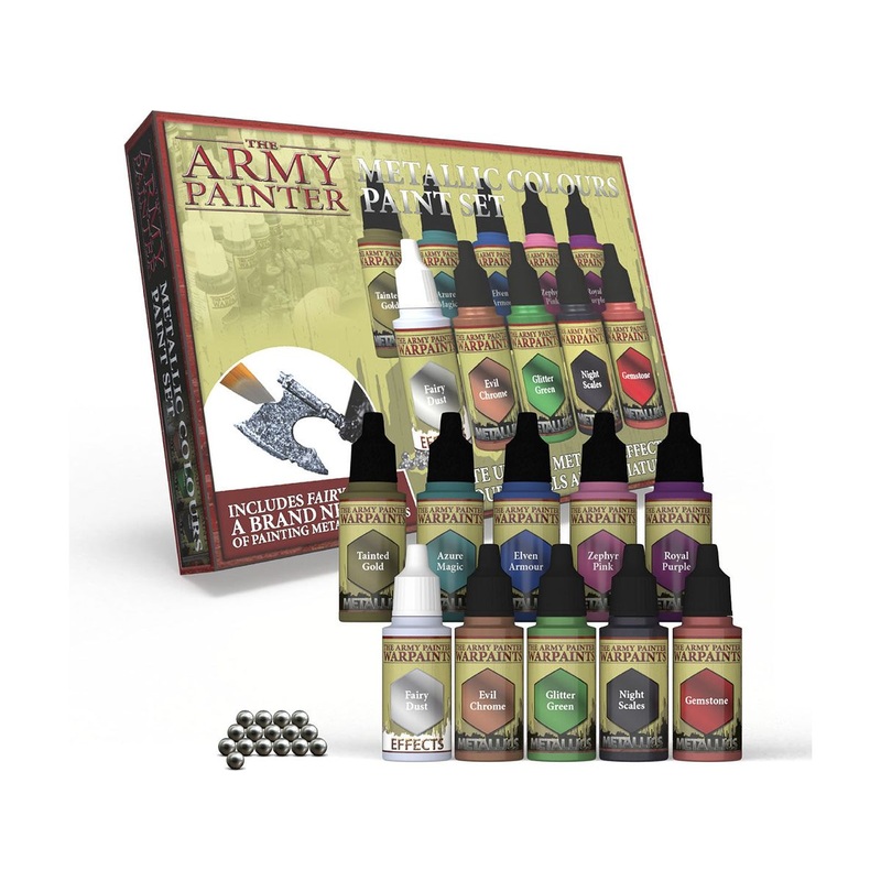 Army Painter - Metallic Colours - Paint Set