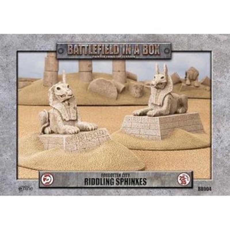 Gale Force Nine - Battlefield in A Box - Forgotten City - Riddling Sphinxes