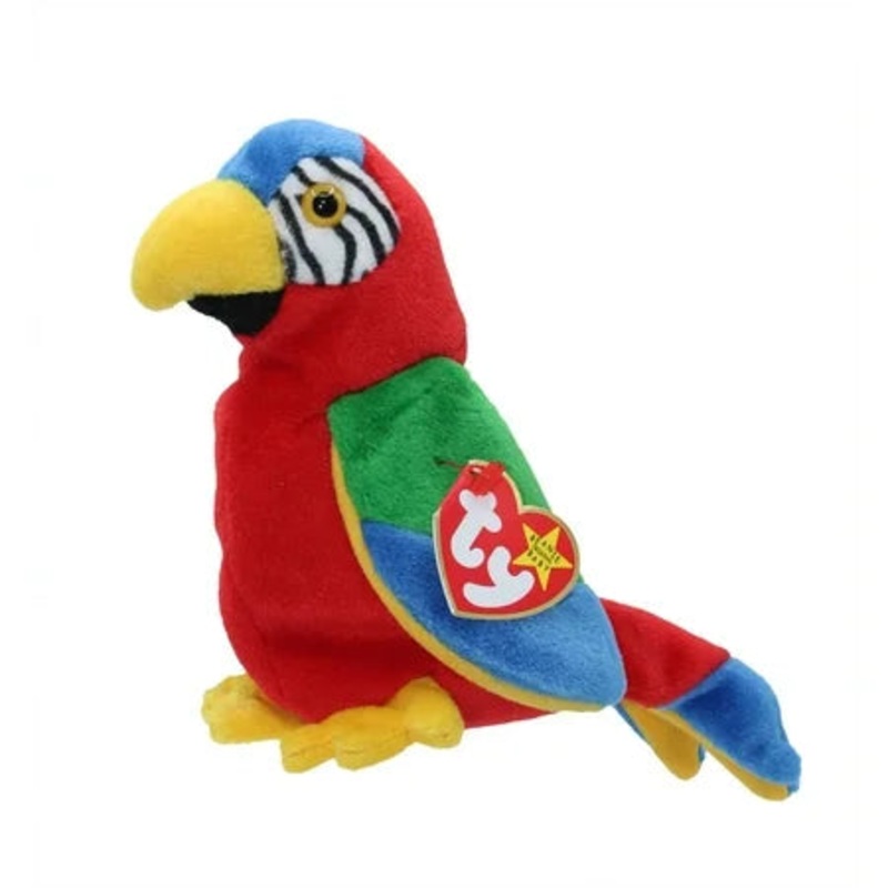 TY Beanie Babies - Jabber the Parrot