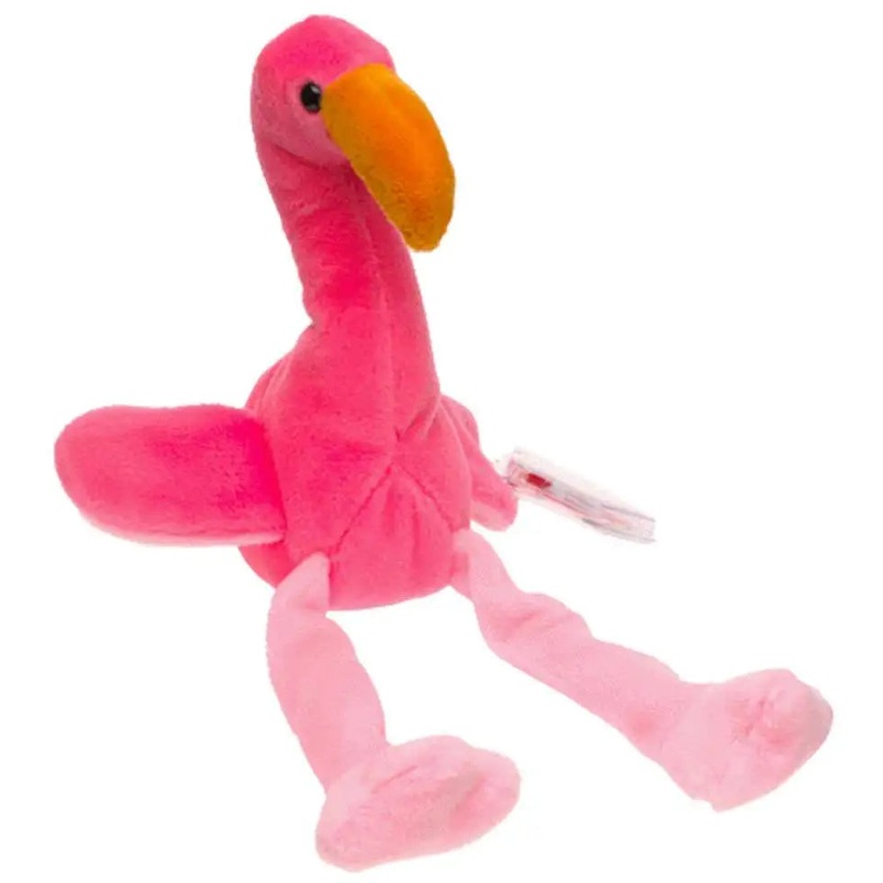 TY Beanie Babies - Pinky the Flamingo