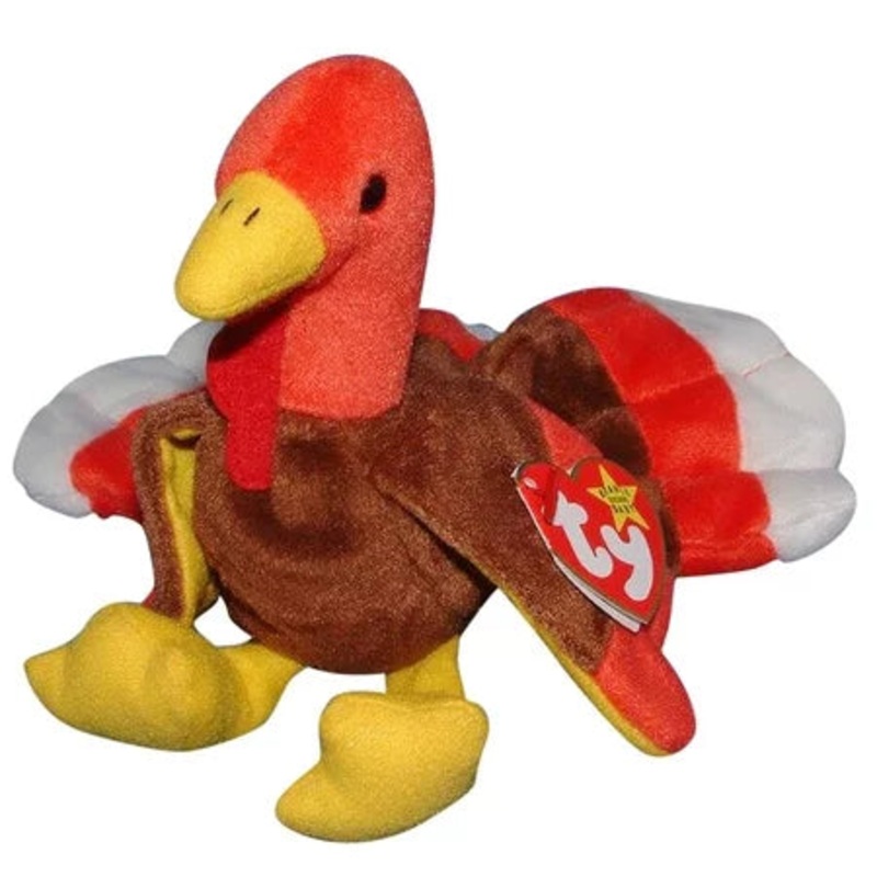 TY Beanie Baby - Gobbles the Turkey