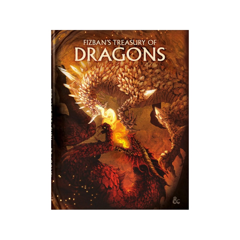 Wizards of the Coast - Dungeons and Dragons - 5th Edition - Fizbans Treasury of Dragons - Alternate Hardcover