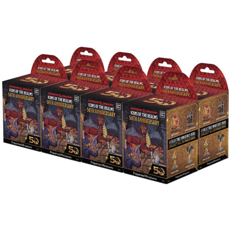 Wizards of the Coast - Dungeons and Dragons - Icons of the Realms - 50th Anniversary - Booster Brick