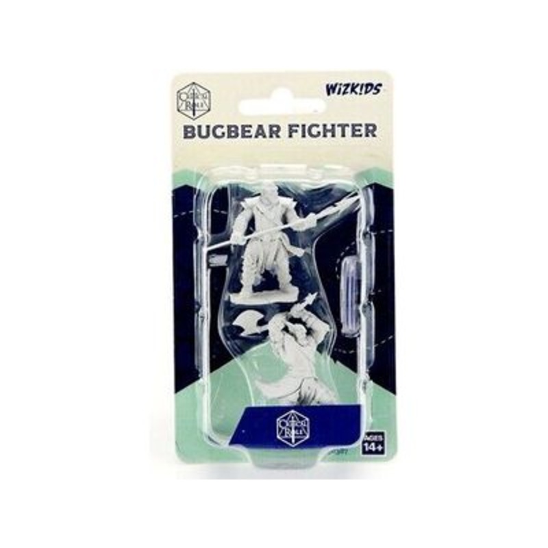 Wizkids - Critical Roll - Unpainted Miniatures - Bugbear Fighter Male - 90387