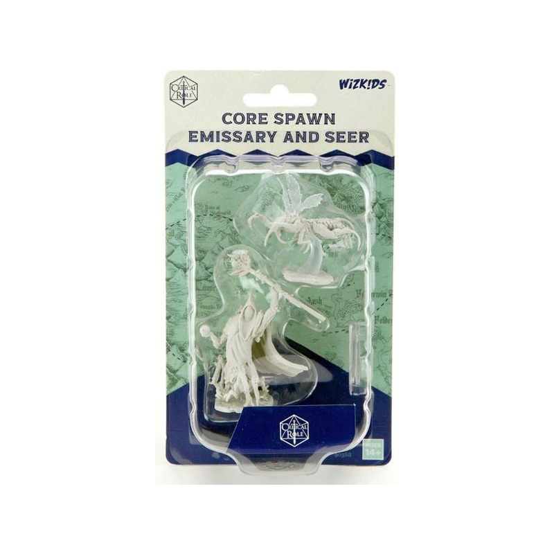Wizkids - Critical Roll - Unpainted Miniatures - Core Spawn Emissary and Seer - 90368
