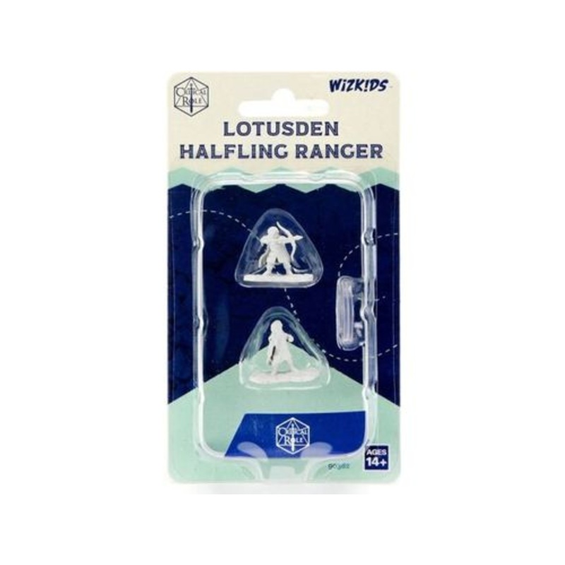 Wizkids - Critical Roll - Unpainted Miniatures - Lotusden Halfling Ranger Male - 90382