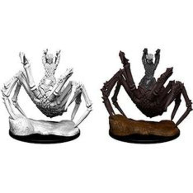Wizkids - Dungeons and Dragons - Unpainted Miniature - Nolzurs Marvellous Miniatures - Drider - 90204