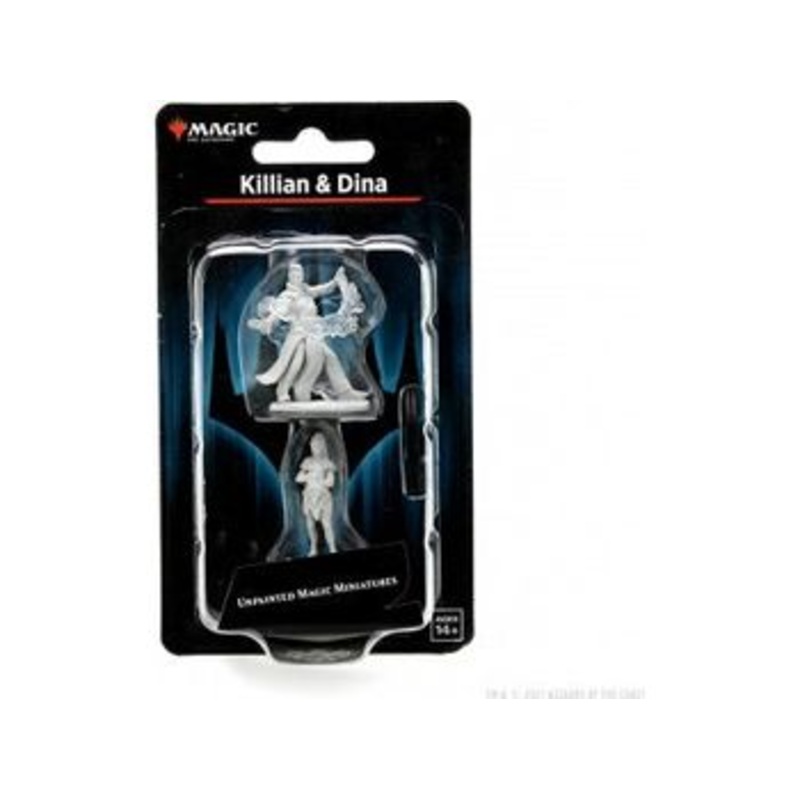 Wizkids - Magic the Gathering - Unpainted Miniature - Killian and Dina - 90346