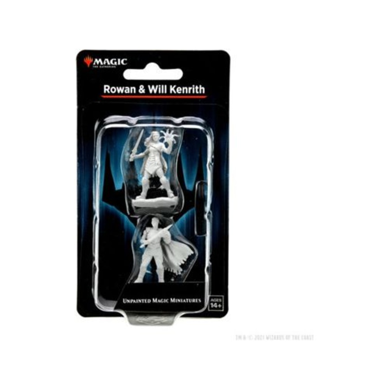 Wizkids - Magic the Gathering - Unpainted Miniature - Rowan and Kenrith - 90342