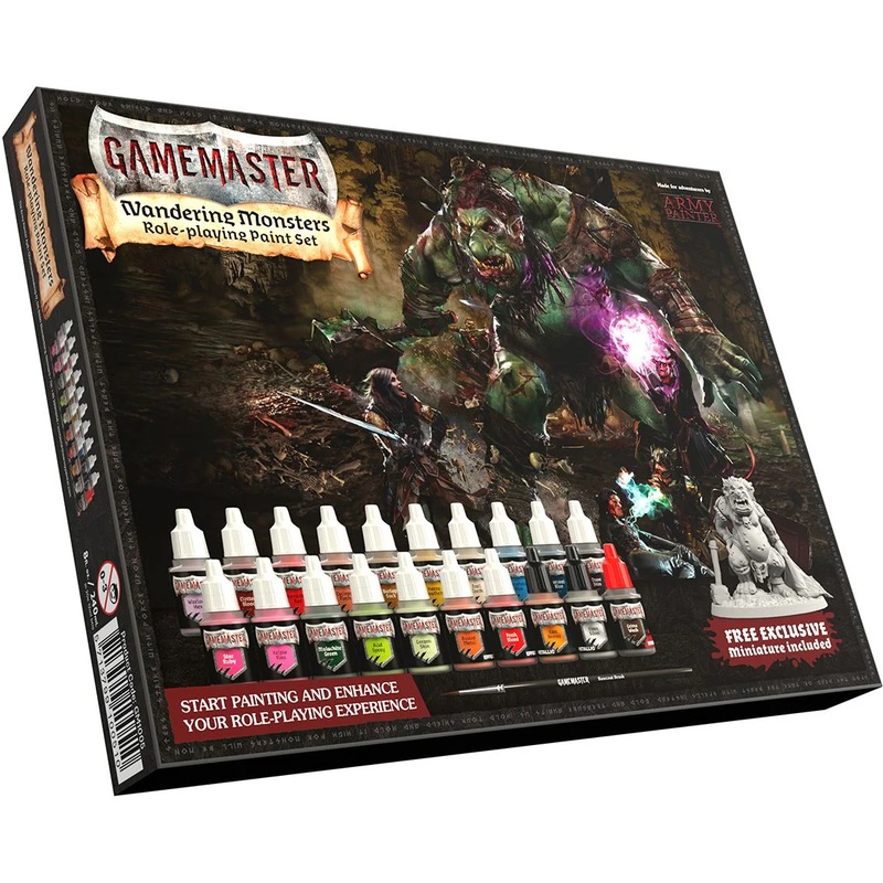 Army Painter - Gamesmaster - Wandering Monsters Starter Role-Playing - Paint Set