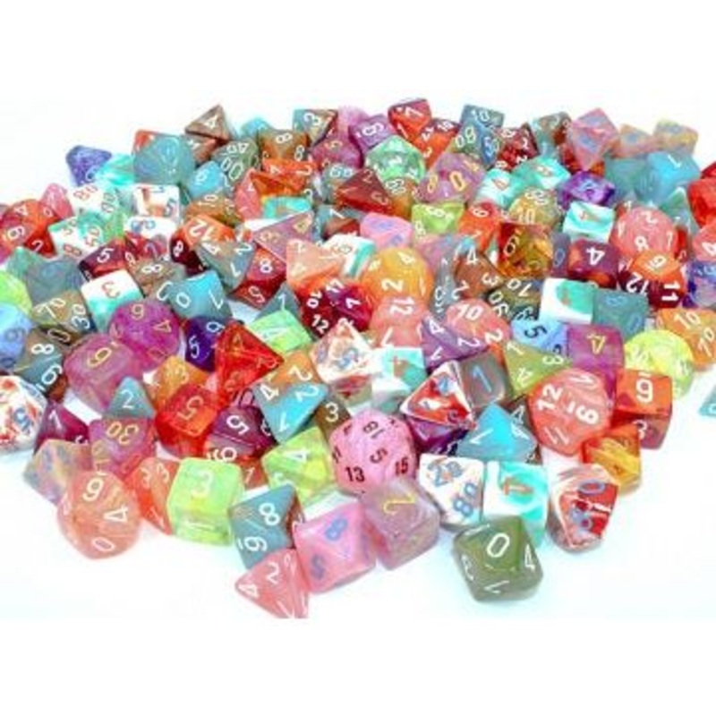 Chessex Dice - 150 Loose Lab Dice Assortment Bag