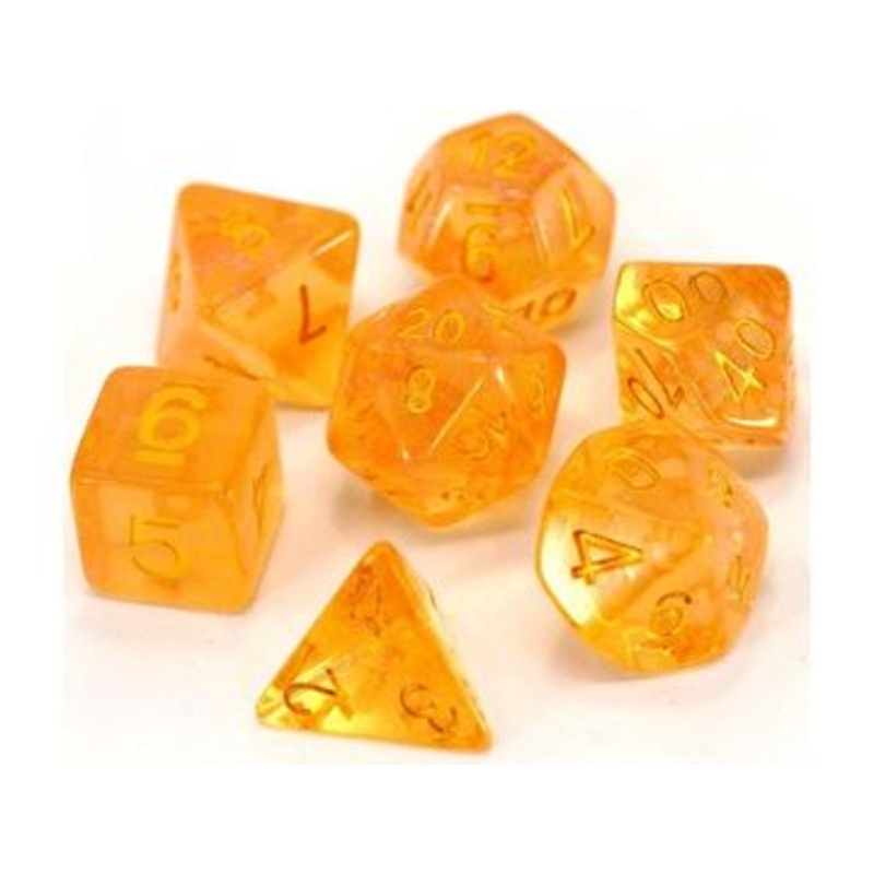 Die Hard Dice - Poly RPG Fire Spirit - Set of 7