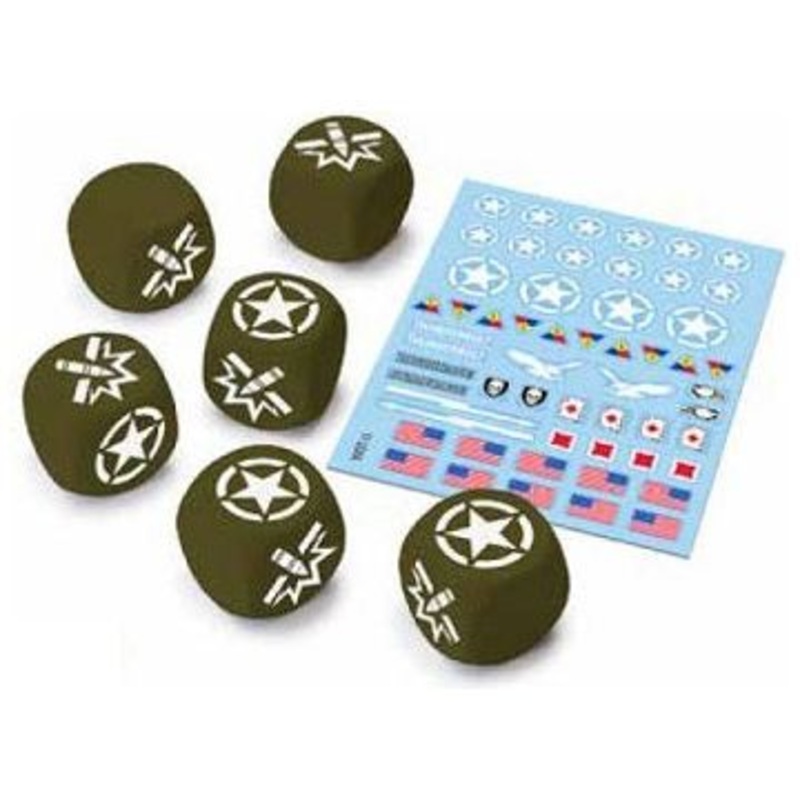 Gale Force Nine - World of Tanks - American - Dice and Decal Pack