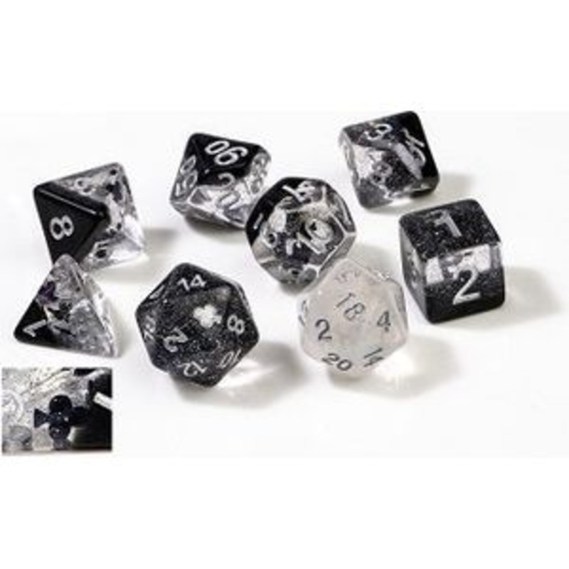 Sirius Dice - 7 Die Set - Translucent Clubs
