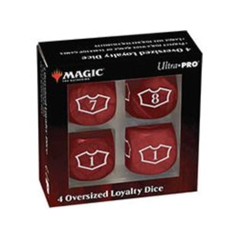 Ultra Pro - Wizards of the Coast - Magic The Gathering - Oversized Loyalty Dice - Mountain