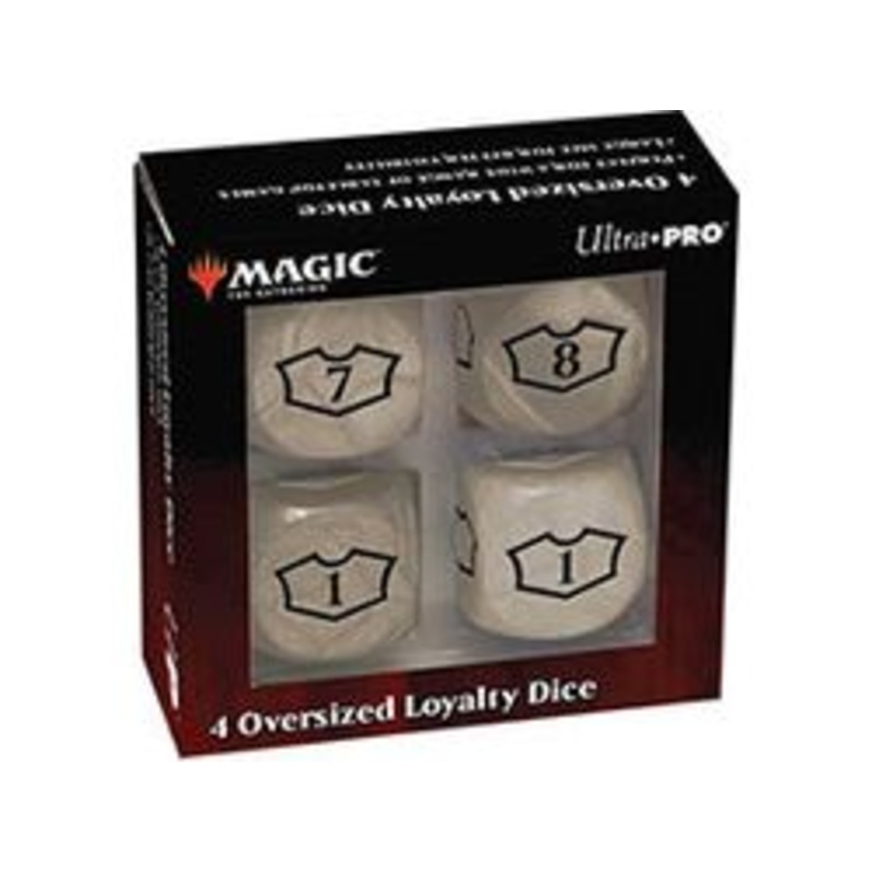 Ultra Pro - Wizards of the Coast - Magic The Gathering - Oversized Loyalty Dice - Plains