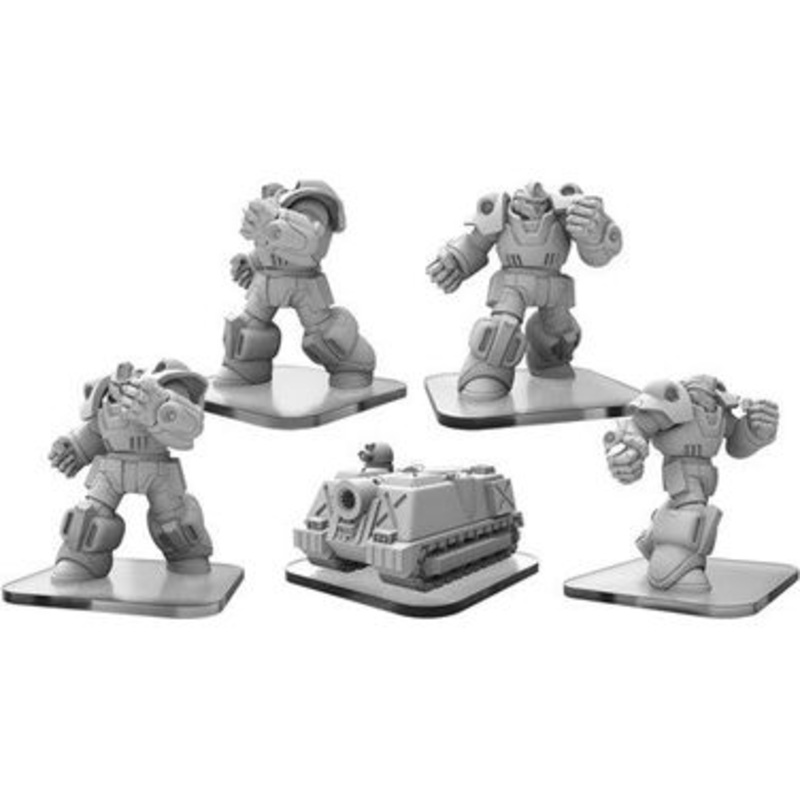 Privateer Press - Monsterpocalypse - G.U.A.R.D - Exo-Armors and Mr-Tank - PIP 51072