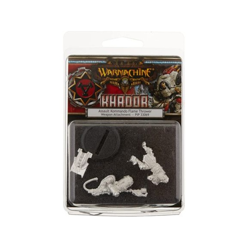 Privateer Press - Warmachine - Khador - Assault Kommando Flame Thrower - PIP 33069