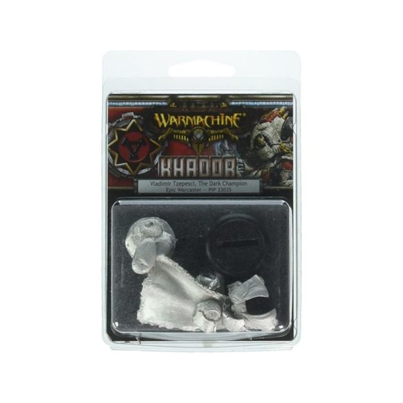 Privateer Press - Warmachine - Khador - Vladimir Tzepesci, The Dark Champion - Epic Warcaster - PIP 33035