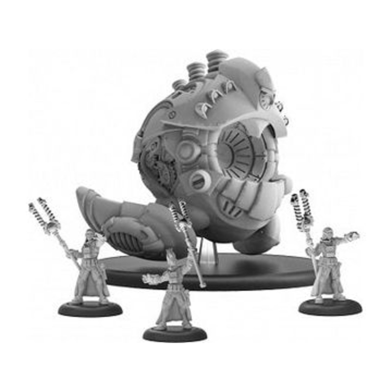 Privateer Press - Warmachine - Mercenaries - Prime Artificer Nemo and Arcane Mechaniks - PIP 41174