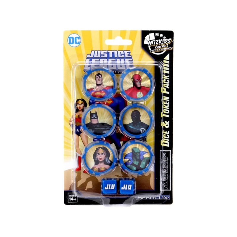 Wizkids - DC - HeroClix - Justice League Unlimited - Dice and Token