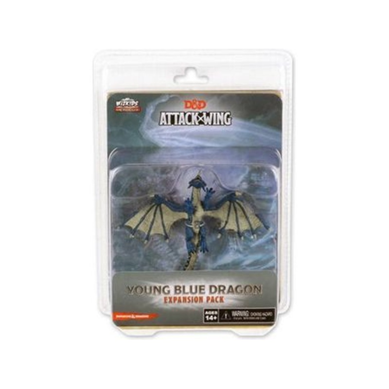 Wizkids - Dungeons and Dragons Attack Wing - Young Blue Dragon - Expansion Pack - 71963