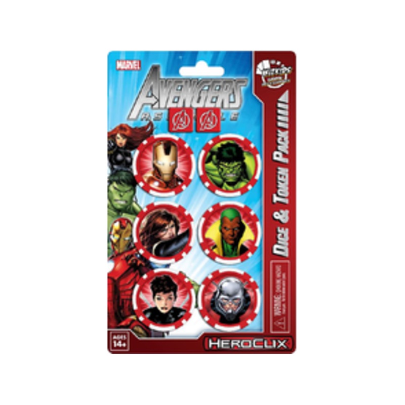 Wizkids - Marvel - HeroClix - Avengers Assemble - Dice and Token Pack