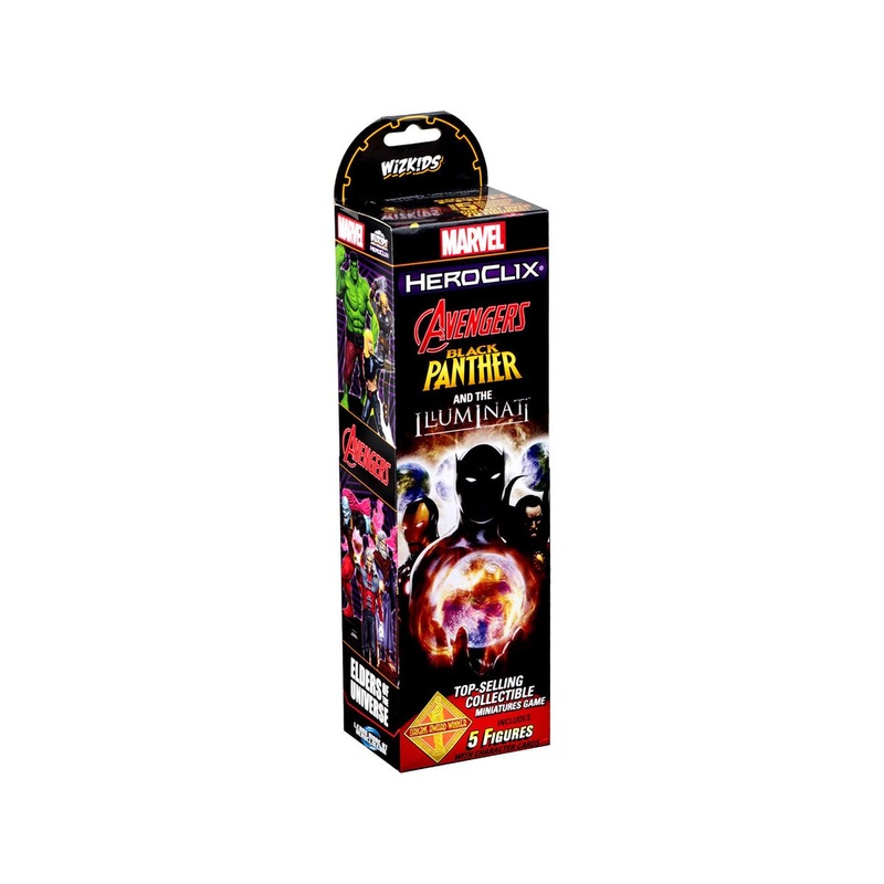 Wizkids - Marvel - HeroClix - Black Panther and Illuminati - Booster Box