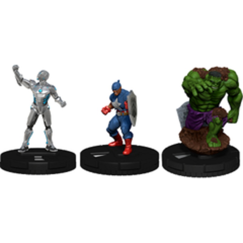 Wizkids - Marvel - HeroClix - Captain America and Avengers - Booster Brick