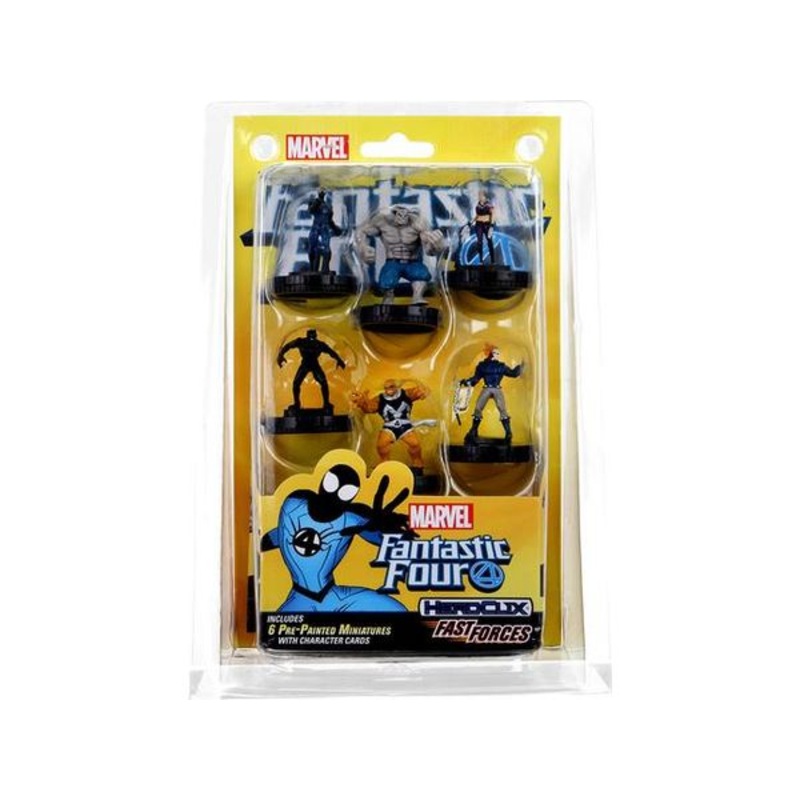 Wizkids - Marvel - HeroClix - Fantastic Four - Fast Forces 6 Pack