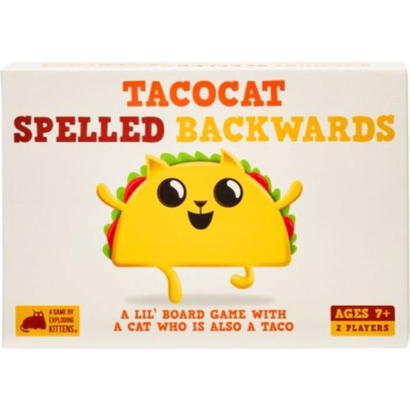 Exploding Kittens - Tacocat Spelled Backwards Board Game