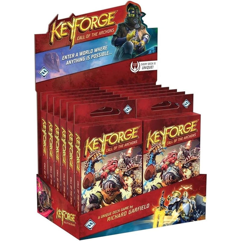 Fantasy Flight Games - Keyforge - Call of the Archons - 12 Deck Display Box