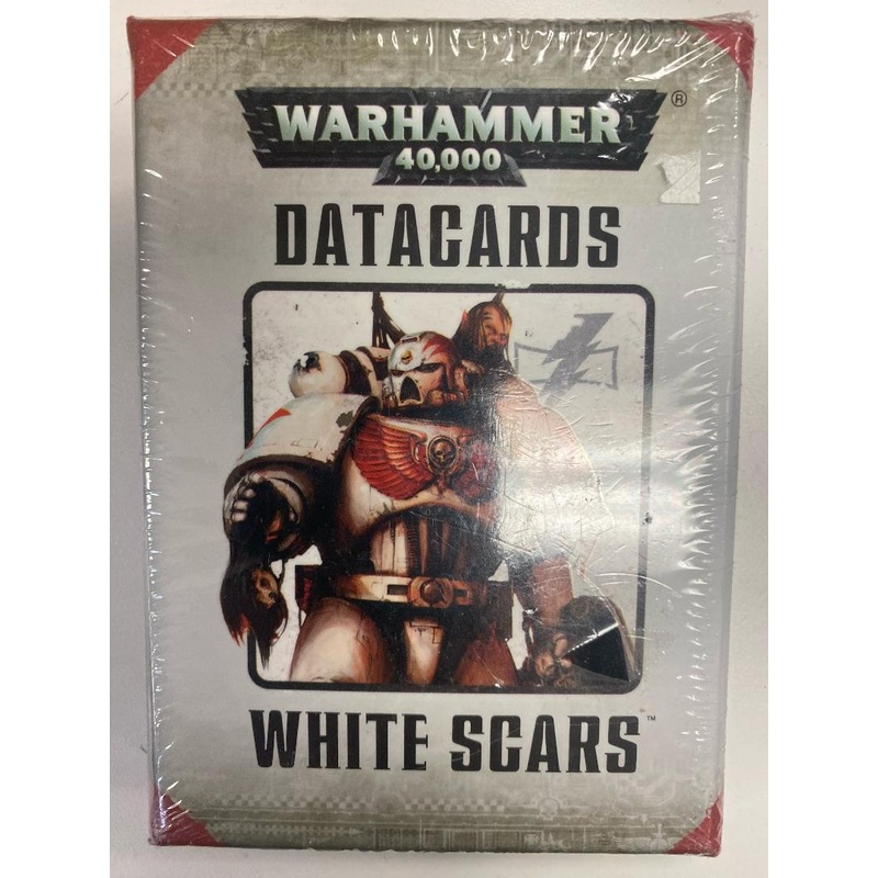 Games Workshop - Warhammer 40K - (7th Edition) Data cards - White Scars - 48-04-60 - OUT OF PRINT