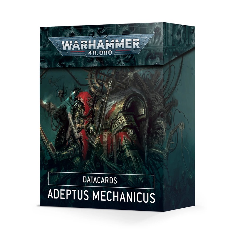 Games Workshop - Warhammer 40K - (9th Edition) Data cards - Adeptus Mechanicus - 59-02 - OUT OF PRINT