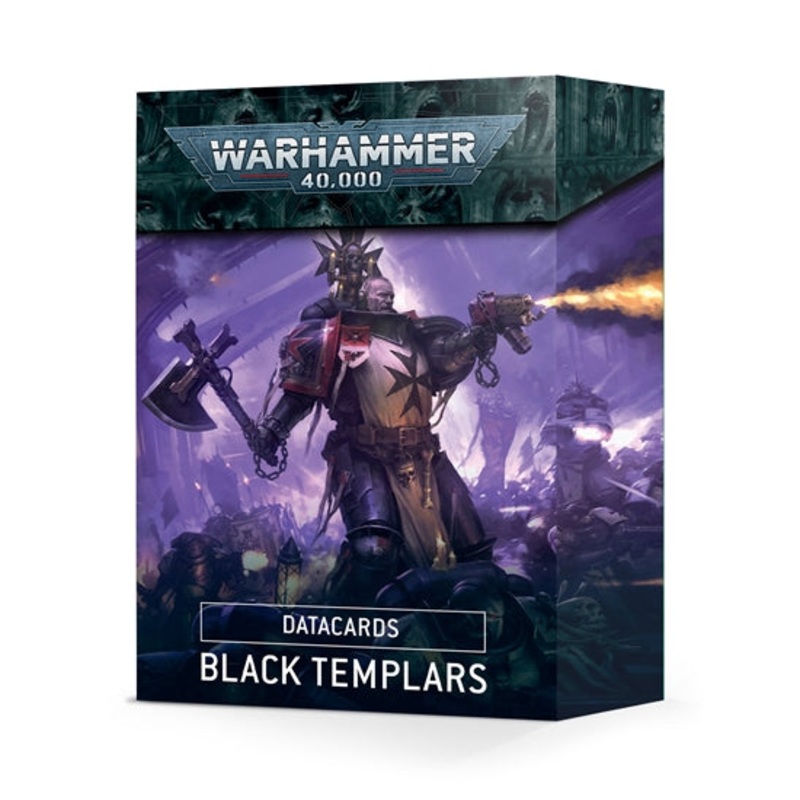 Games Workshop - Warhammer 40K - (9th Edition) Data cards - Black Templars - 55-52 - OUT OF PRINT