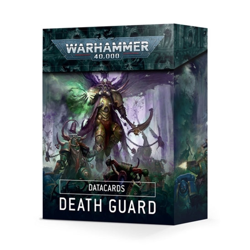 Games Workshop - Warhammer 40K - (9th Edition) Data cards - Death Guard - 43-04 - OUT OF PRINT